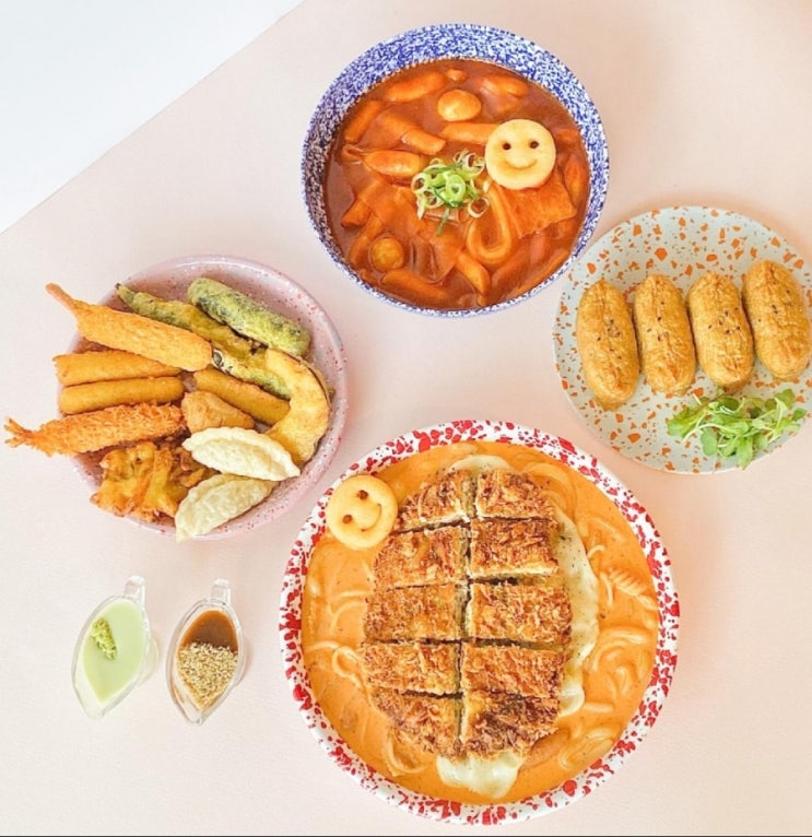  대전 해리스 로제떡볶이 갈마점에서 돈까스로제떡볶이 배달주문