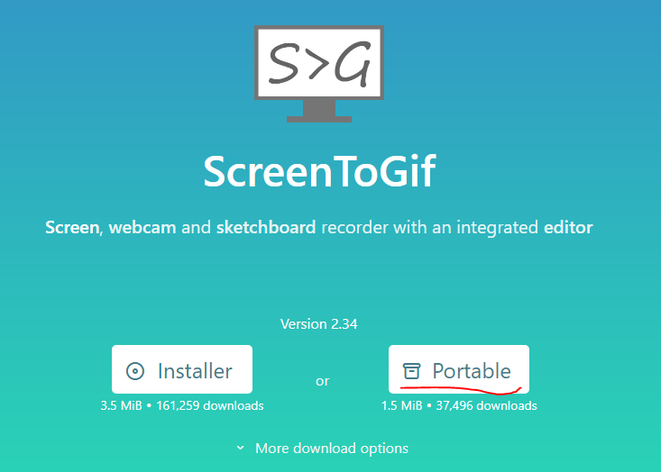  Gif제작 툴 소개(ScreenToGif - 움짤 제작)
