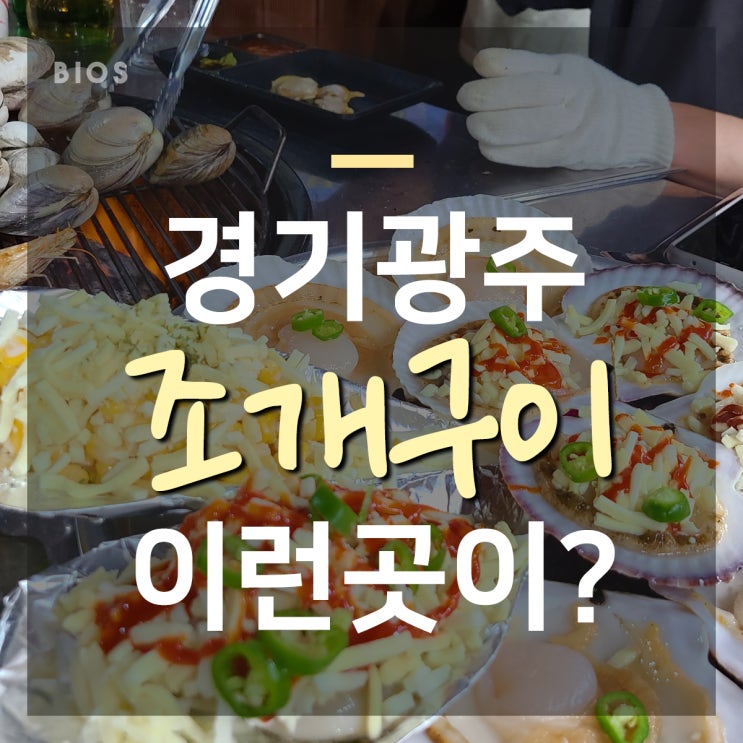  경기 광주 조개구이! 대한조개만세 이런 곳이 있었어?