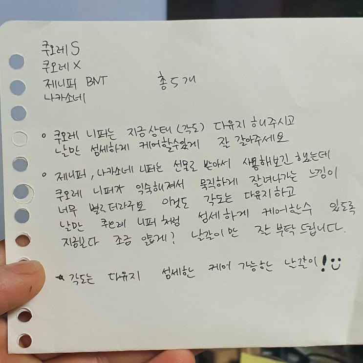  네일 니퍼 수리 나카소네