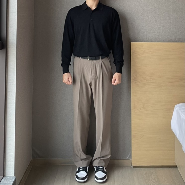  무신사 스탠다드 와이드 슬랙스 데일리룩