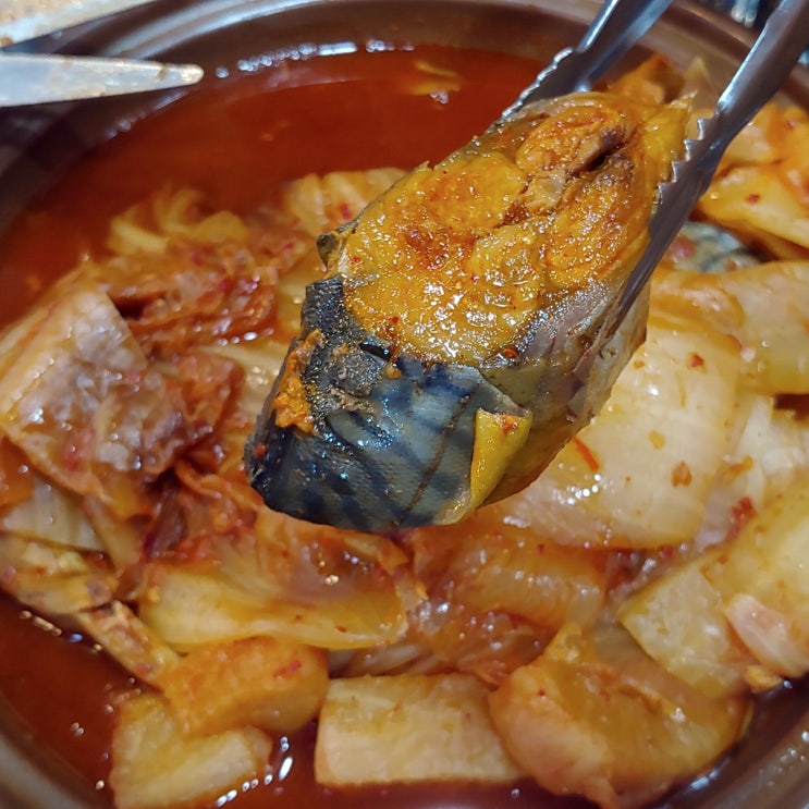 제주 애월 맛집 바다속고등어쌈밥(묵은지고등어조림 맛집)