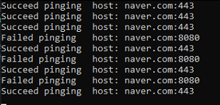  [C#] Ping check하는 source code