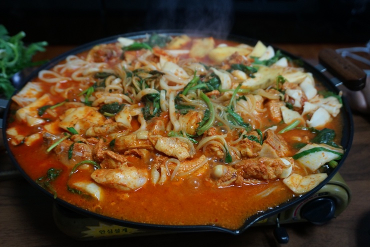  태백 닭갈비 맛집 닭갈비나라 물닭갈비 택배 후기