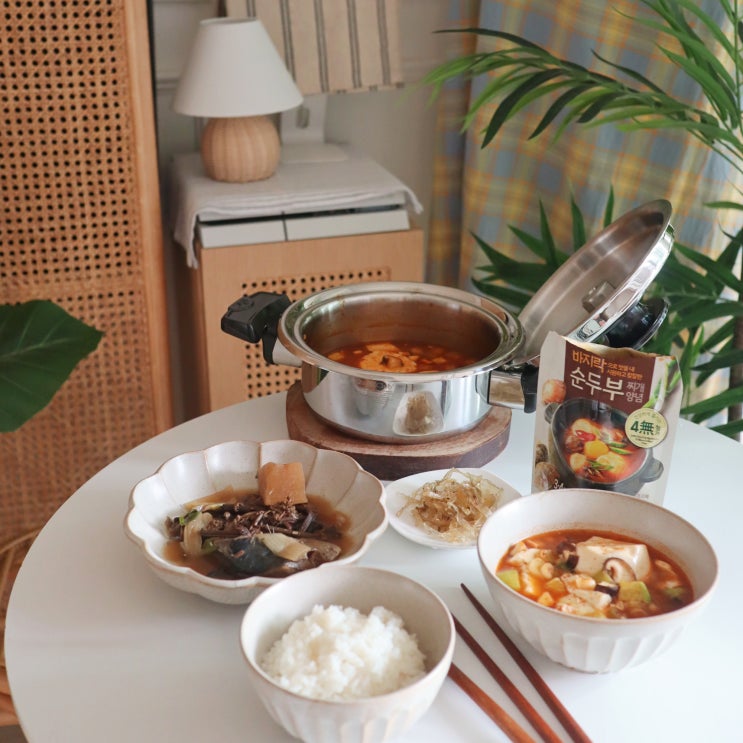  CJ제일제당 다담챌린지 바지락 순두부찌개 양념장요리 해장으로 딱