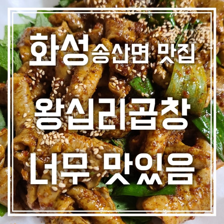 화성 송산면 맛집 왕십리곱창 볶음밥까지 찐맛집 화성 송산면 맛집 왕십리곱창 볶음밥까지 찐맛집