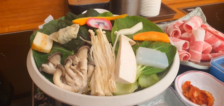  상봉역 삼청동샤브 | 1인샤브샤브, 편백찜 상봉역 맛집