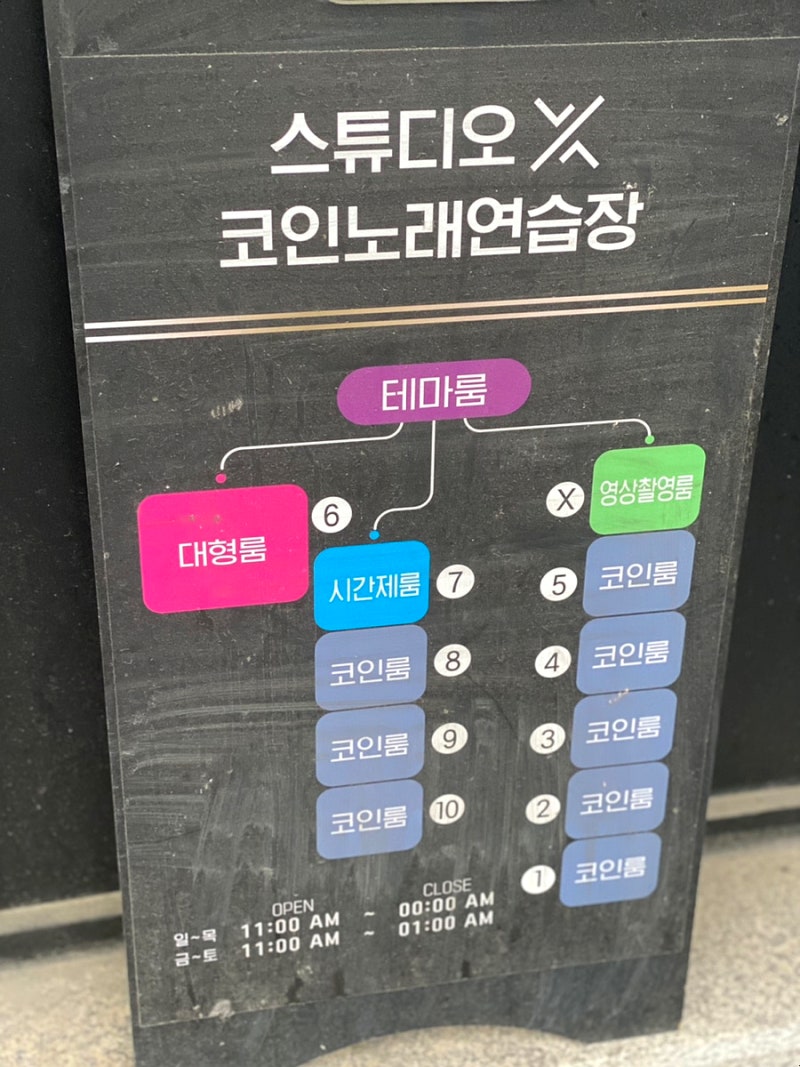 의왕 고천동 코인노래방 스튜디오 X STUDIO X 추천 : 네이버 블로그