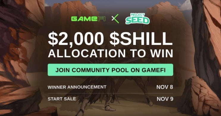  게임파이(GameFi) project SEED IDO 일정
