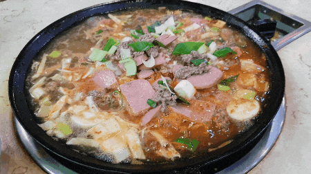  명학역 맛집 양많고 푸짐한 두꺼비 부대찌개 가을철 생각나는집