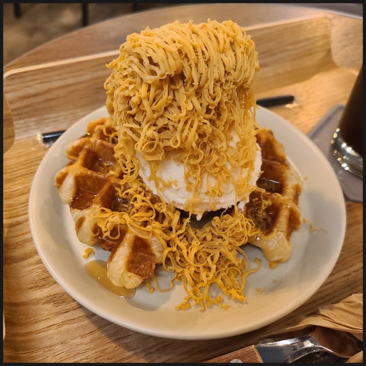  [산본/크로플맛집] 카페 언타이