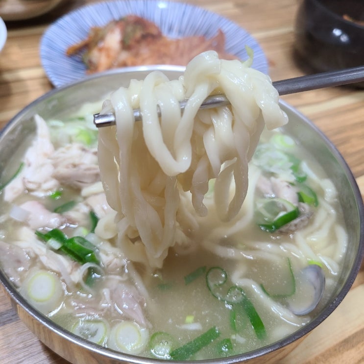  춘천 칼국수 현지인 맛집 삭주면가