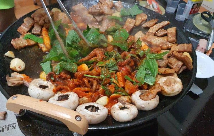  하남쭈꾸미로 쭈삼 맛있게해먹는법! 안단막걸리 선호막걸리와 함께!
