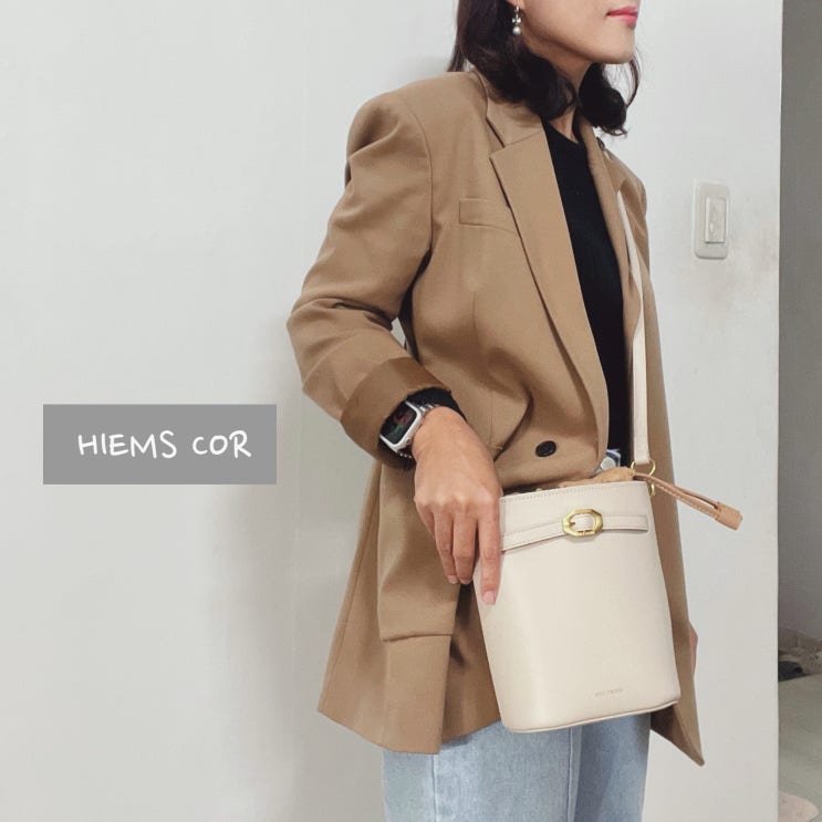 스트링고 버킷백 디자이너가방 HIEMSCOR 옘스코르 나의 데일리백