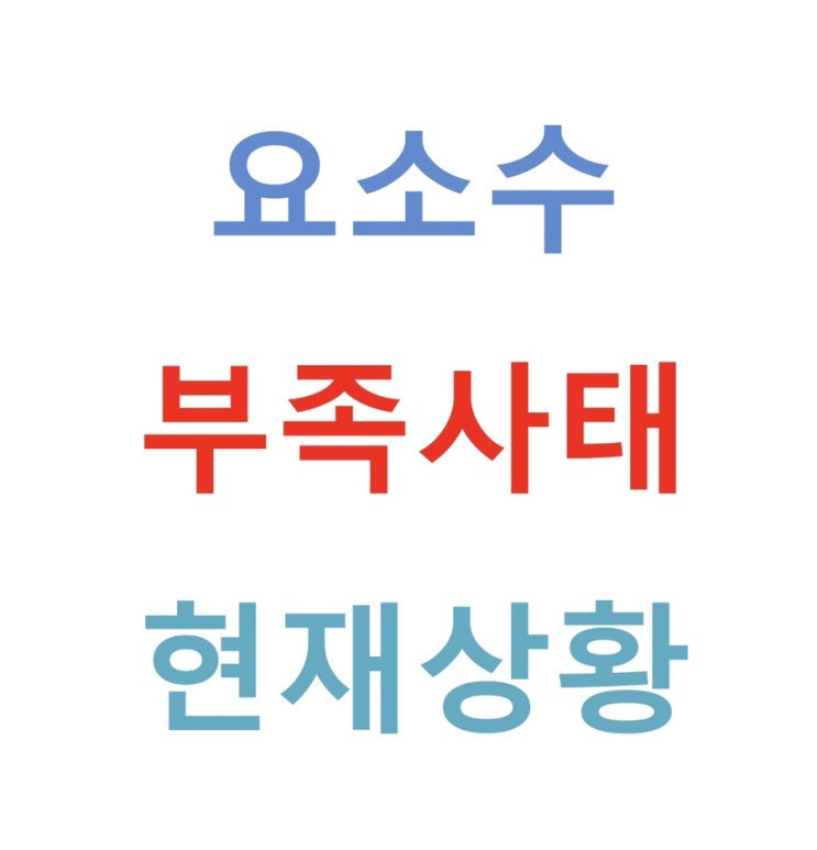  국내 요소수 대란 부족사태 영향 문제 이유 정리