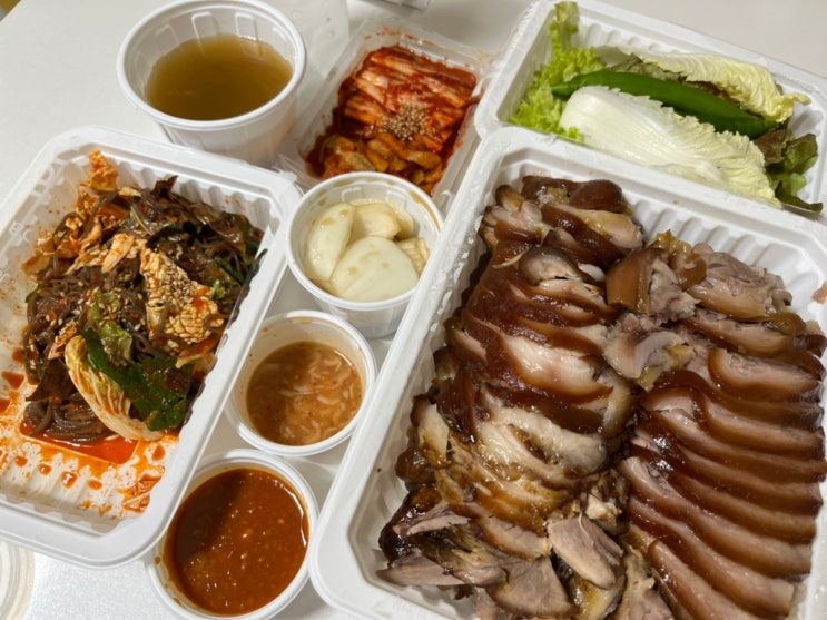  대구신서동맛집 쫄깃했던 더족발 대구혁신점