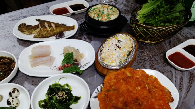 동구 용운동 횟집 멍개 우럭회 탕탕이 회비빔밥에 매운탕까지 해치운 날 섬마을에서