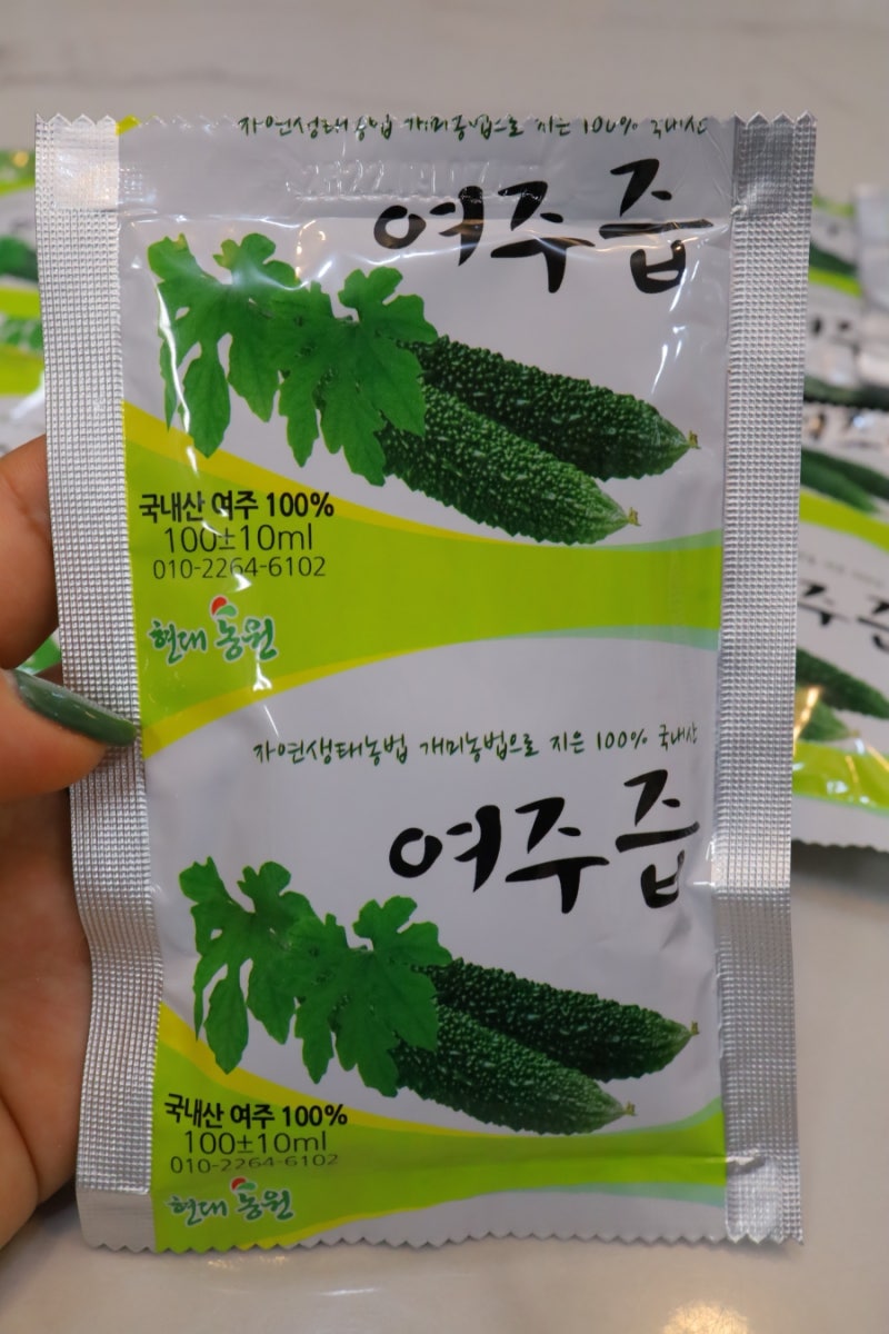 모던팜 개미농장법 여주즙 [하루 1봉지 도전] 7