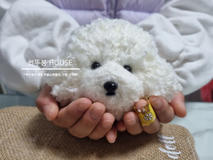 초등학생 취미 양모펠트 키링을 만들러 3번째 방문!