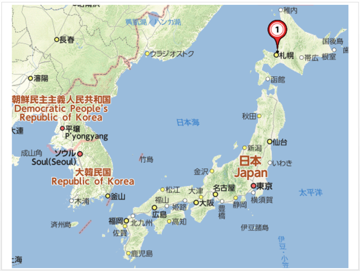 일본 북해도(北海道) 가족여행 계획_3박 4일 일정표