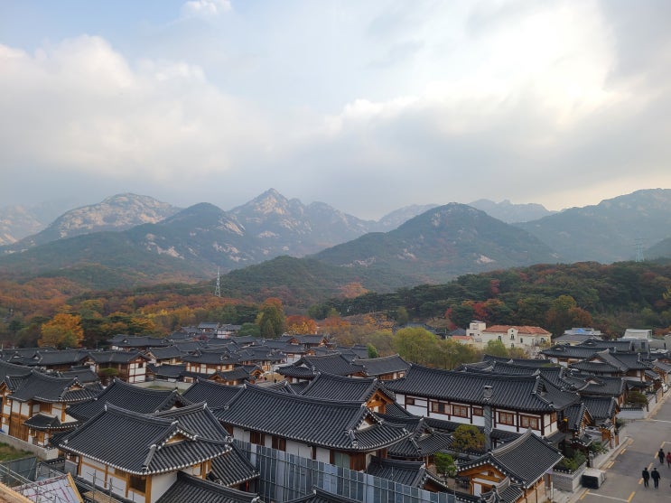  [서울단풍명소] 은평한옥마을 진관사1인1잔북한산제빵소맛집