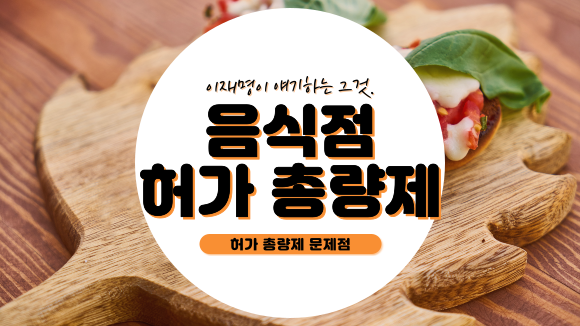 이재명 음식점 총량제 무엇을 뜻하는가, 그에 따른 문제점 이재명 음식점 총량제 무엇을 뜻하는가, 그에 따른 문제점