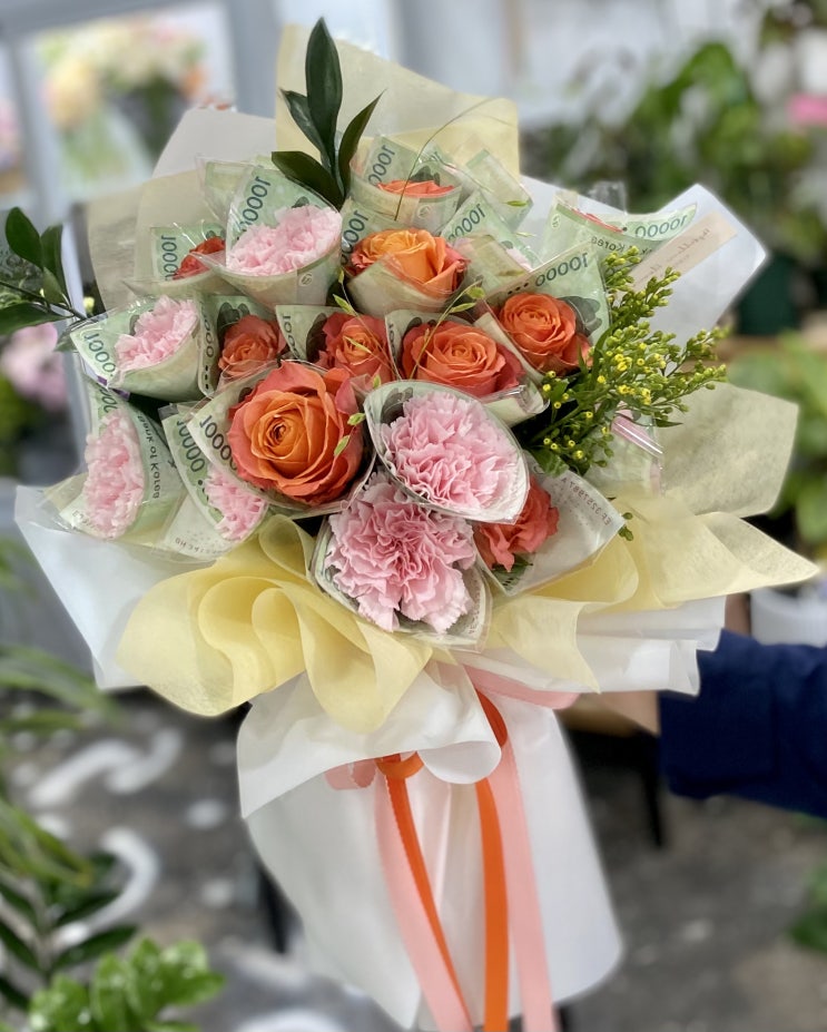  [영등포 신길동 꽃집]신풍역꽃집 파스텔러브플라워  보라매역꽃집 신길역꽃집 대방역꽃집 신길삼성래미안꽃집 해군호텔꽃집 신길힐스테이트꽃집 부모님생신축하 돈꽃다발주문건입니다 