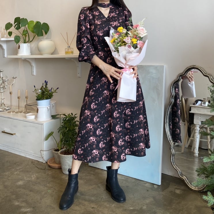  @rimi.here 웰메이드원피스 연말 하객룩