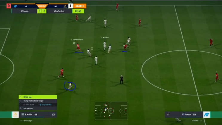  피파온라인4 FeCC 2021 8강 승자조 결승 위즈폭스  VS 아프리카 프릭스