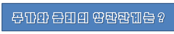  주식투자시 금리와 주가와의 상관관계 파악