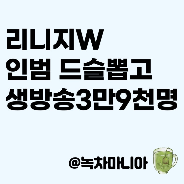  리니지W : 인범 드슬(드래곤슬레이어) 뽑음