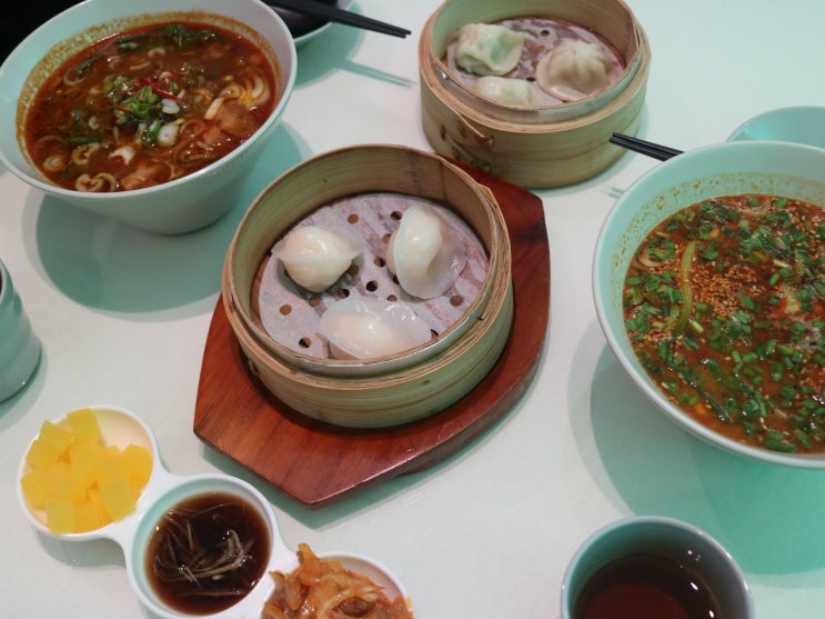  성수동중식맛집 크리스탈드래곤에서 탄탄면,우육탕면,딤섬까지