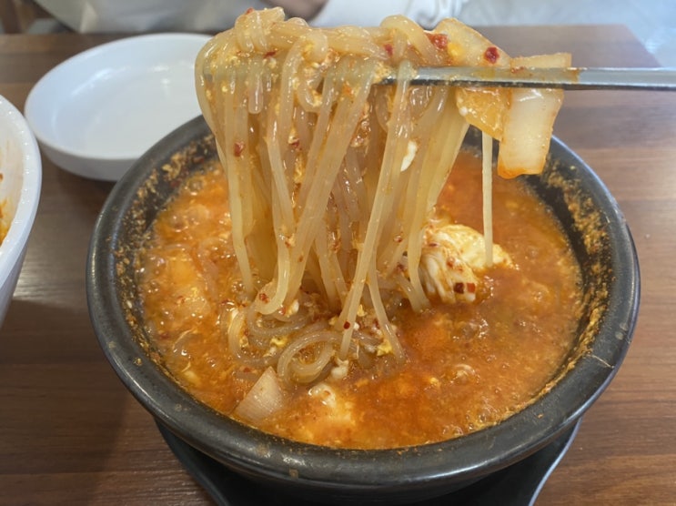  평택 학땡, 쫄면순두부(일명 쫄순) 유명한 로컬맛집