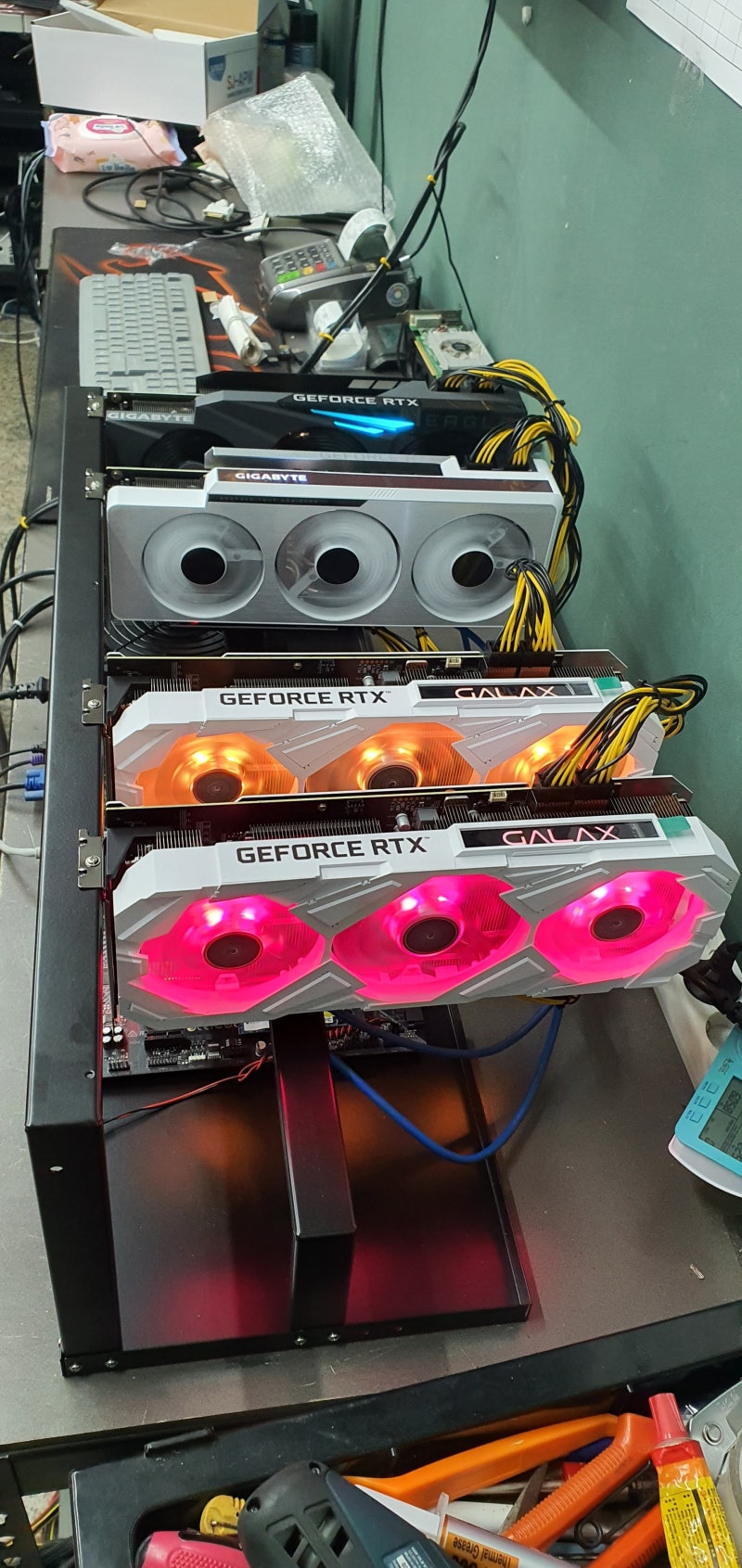 RTX 3080ti LHR 4Way 이더리움 채굴기 : 네이버 블로그