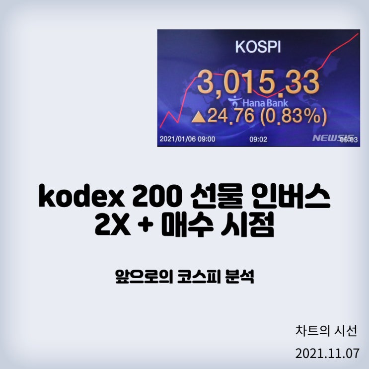 kodex 200 선물 인버스 2X + 매수 시점(kodex 인버스)