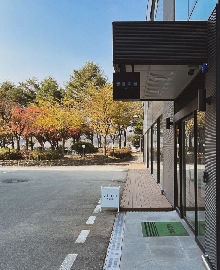  생활지음 라운지 용인 가구 구경갔다가 뜻밖의 단풍 맛집 체험하기