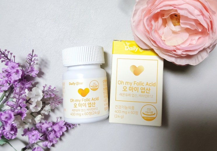  레몬에서 유래한 레몬유래 엽산! 네이처스토리 오마이엽산 추천해요.