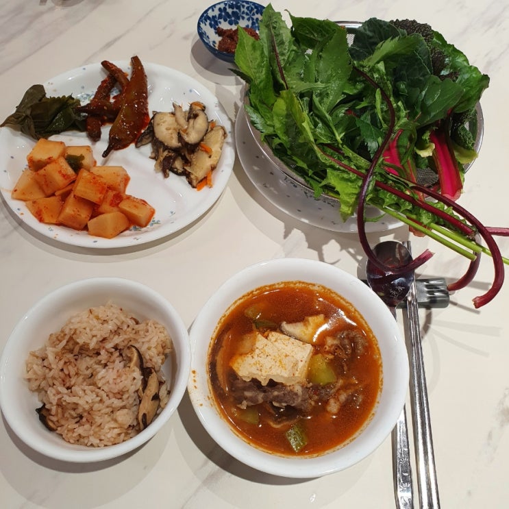  차돌박이 된장찌개 | 된장찌개 고급편이닷 