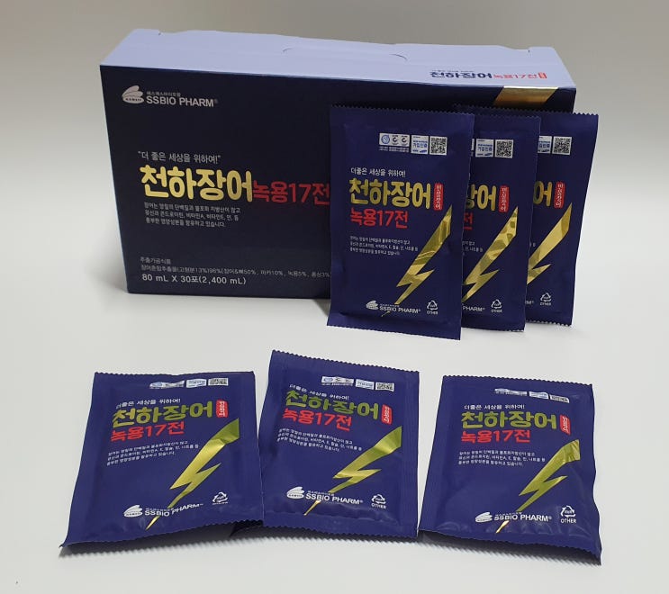  국내산 풍천장어 스테미너 음식 :: 천하장어녹용17전