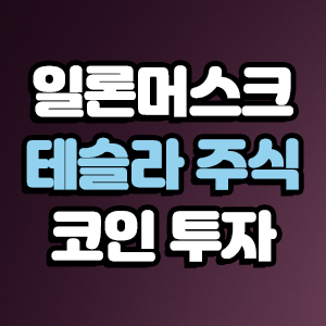  일론머스크 주식매도 대금 36조원 비트코인에 투자하나?