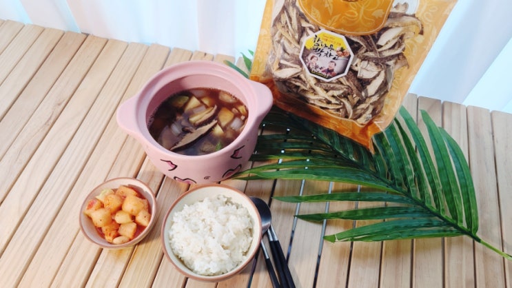  표고버섯 효능 듬뿍 된장찌개 끓이는 법 ft 참나무 박차고