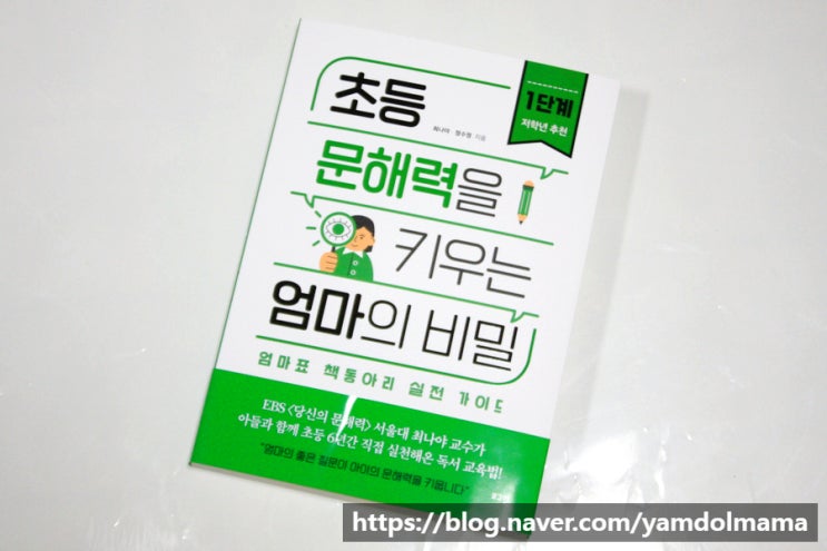  자녀교육서 초등 문해력을 키우는 엄마의 비밀로 책육아하기