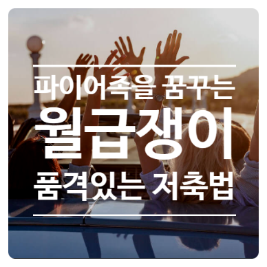  파이어족을 꿈꾸는 직장인을 위한 월급쟁이의 품격있는 저축 방법