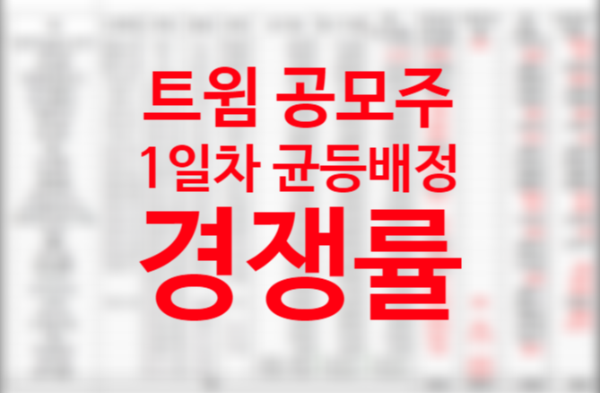 11월 공모주 일정, 트윔 공모주 청약일정 수요예측 상장일 주관사 균등배정 1일차 경쟁률 예상배정주수 (+대신증권 공모주 청약하는방법) 11월 공모주 일정, 트윔 공모주 청약일정 수요예측 상장일 주관사 균등배정 1일차 경쟁률 예상배정주수 (+대신증권 공모주 청약하는방법)