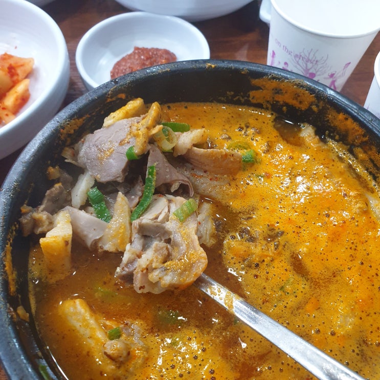  진천토종순대 얼큰 순대 국밥 곱창전골 인천 서구 가좌동 양많고 푸짐한 맛집
