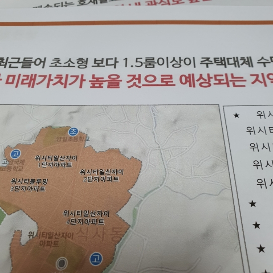  고양시 식사동 오피스텔 분양 파크스테이션 자료 공개합니다