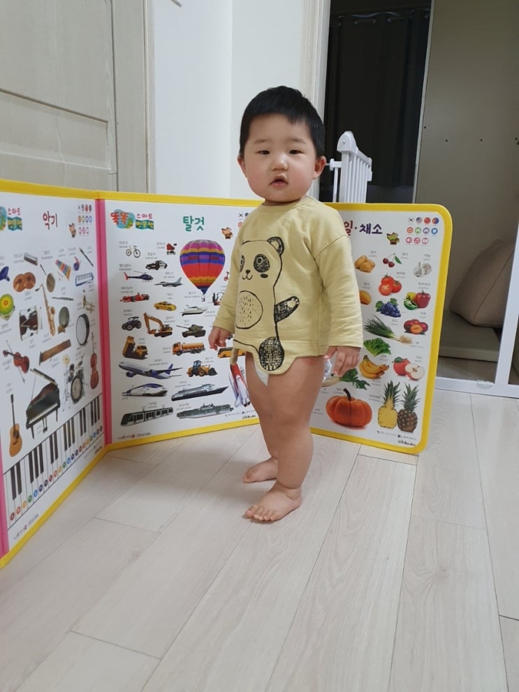  생후467일 :: 아기 병풍