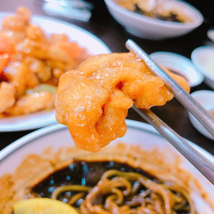  망원동 중국집 선경 중화요리 짜장둘 탕수육하나!