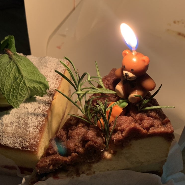 [은평] 카페 달롭 (내 생일 조각케이크)