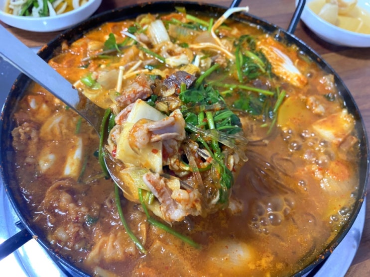  [울산 맛집]울산 곱창 맛집/돌판한우곱창구이+푸짐한 한우곱창전골이 맛있는 삼호돌곱창!